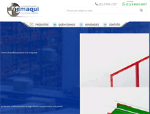 Tablet Screenshot of lemaqui.com.br